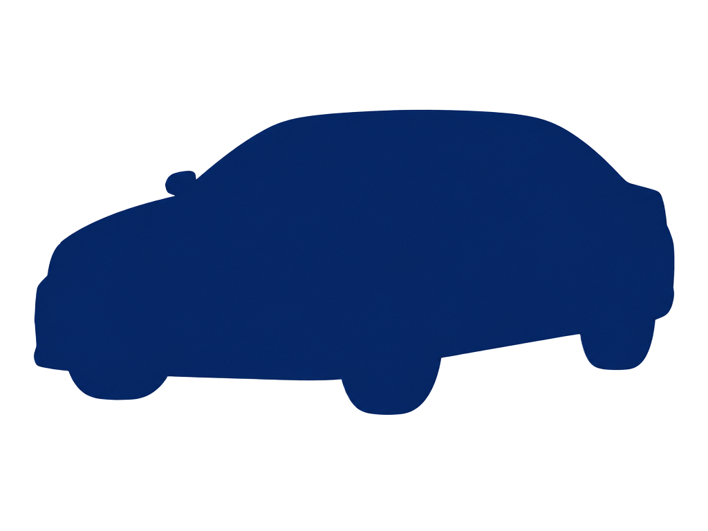 Vehicle framing guide used during capture